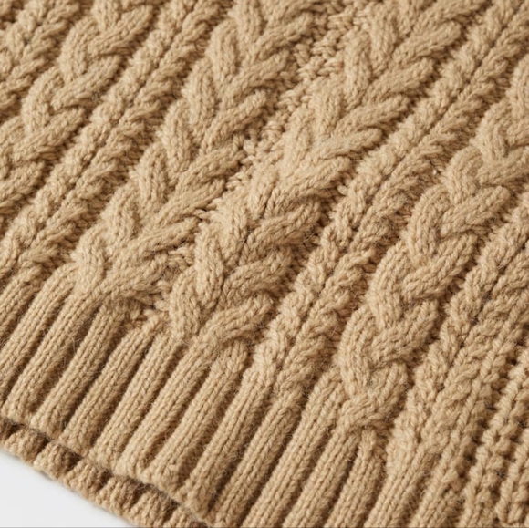 MANGO braided sweater dress - Picture 4 of 4